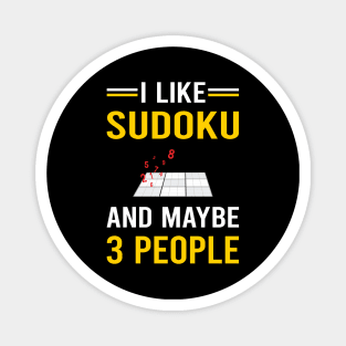 3 People Sudoku Magnet